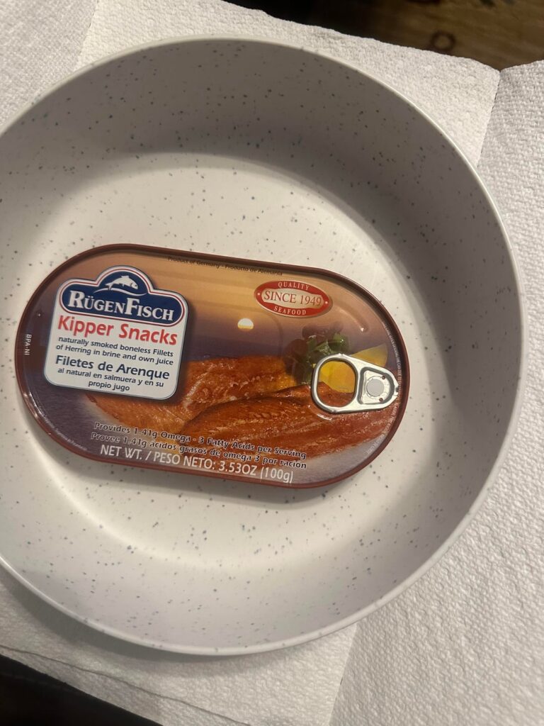 First time trying Herring.  Rügenfisch Kipper Snacks are Tasty! (Review)