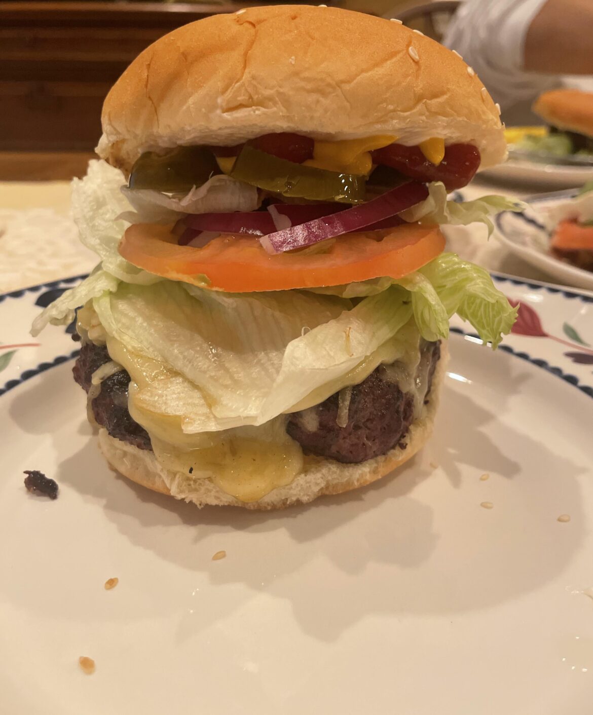 Hickory Smoked with Gorgonzola.