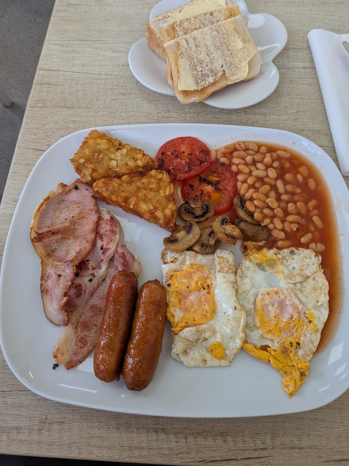 Full English breakfast!