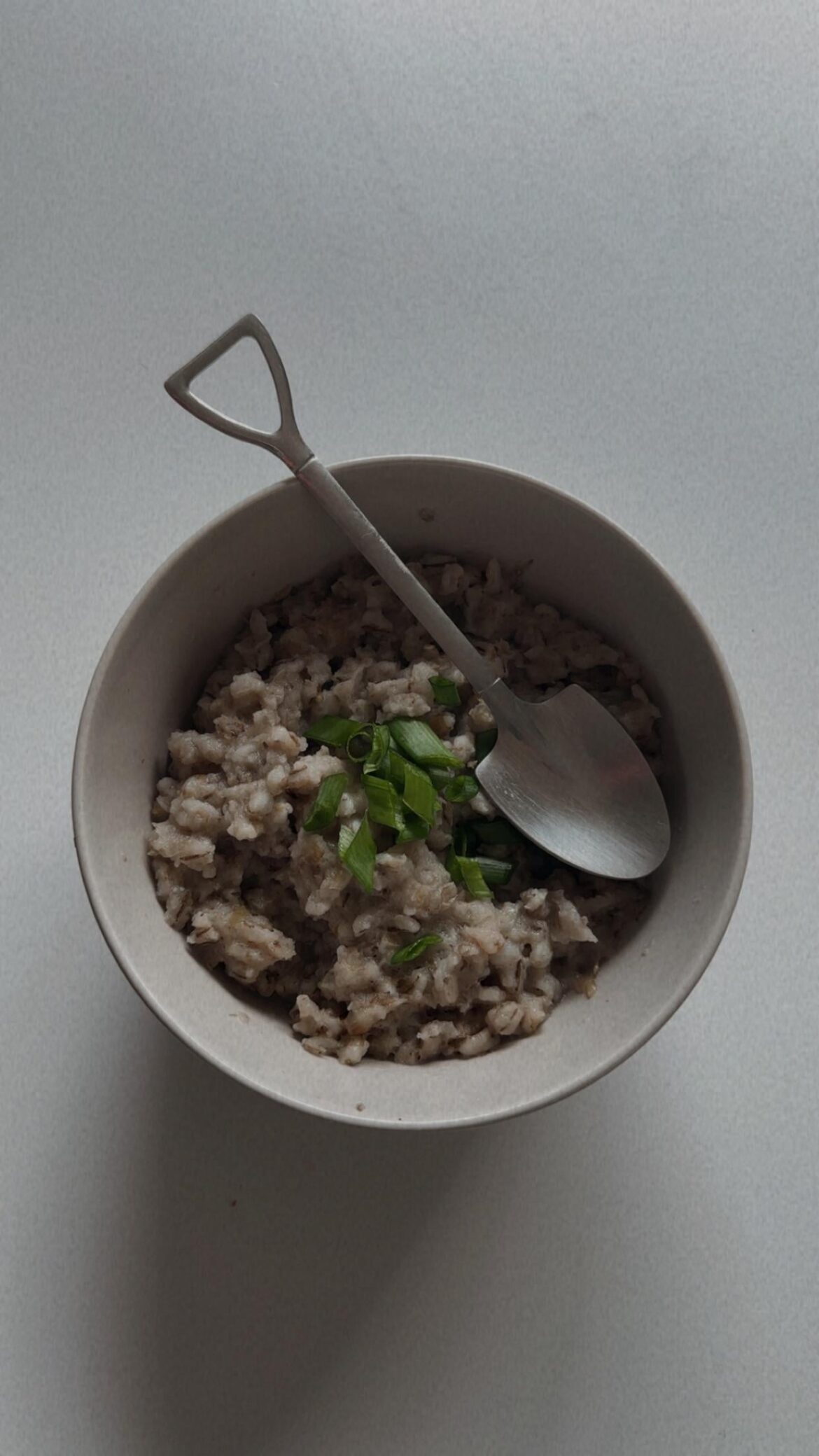 Barley porridge with pork