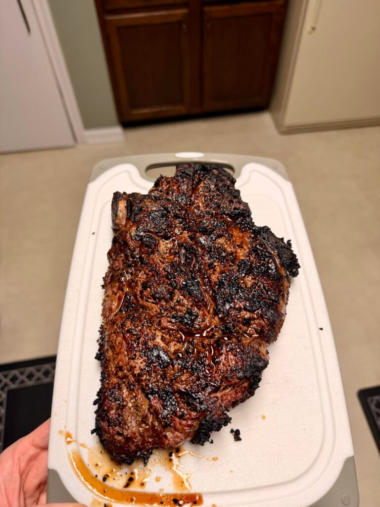 Got drunk and burnt the thing.. roast me