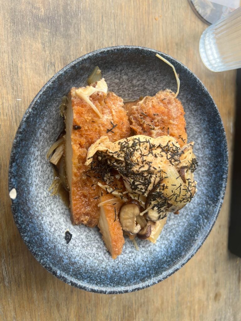 cals for chicken katsu don?