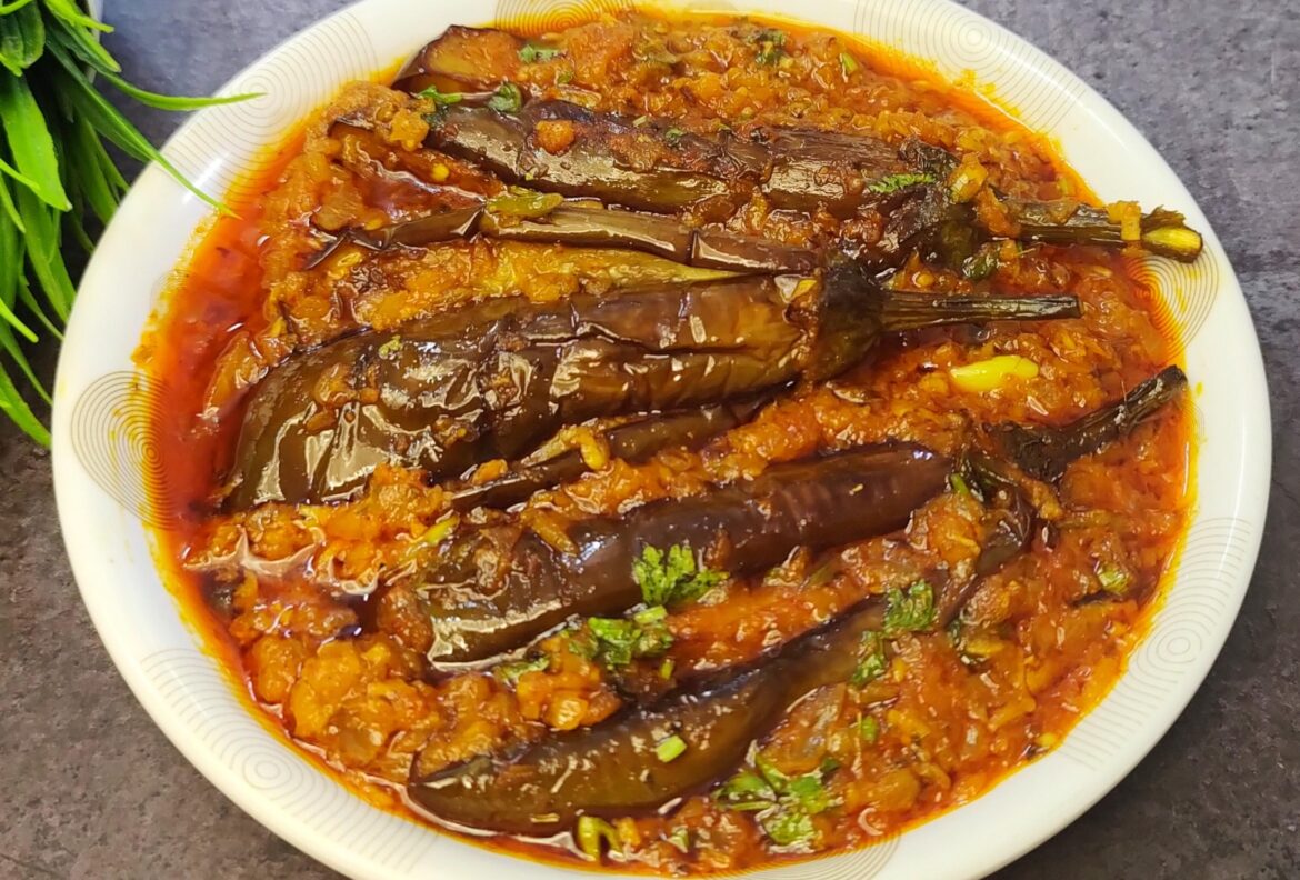 Baingan masala curry