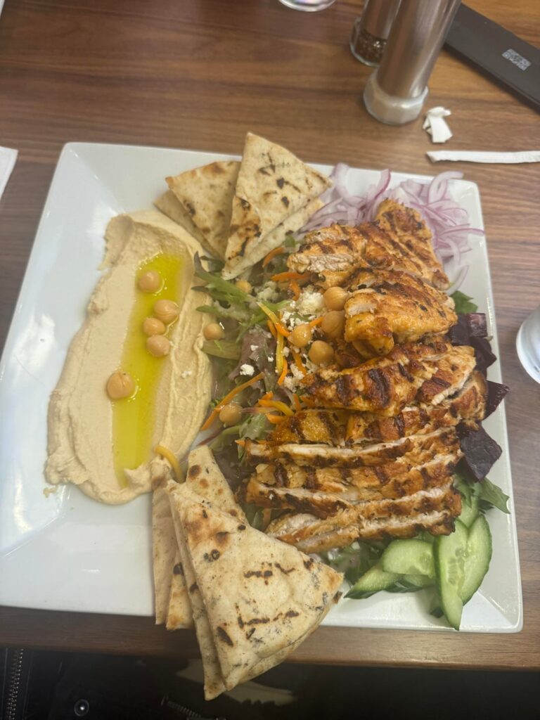 How many calories in this salad?