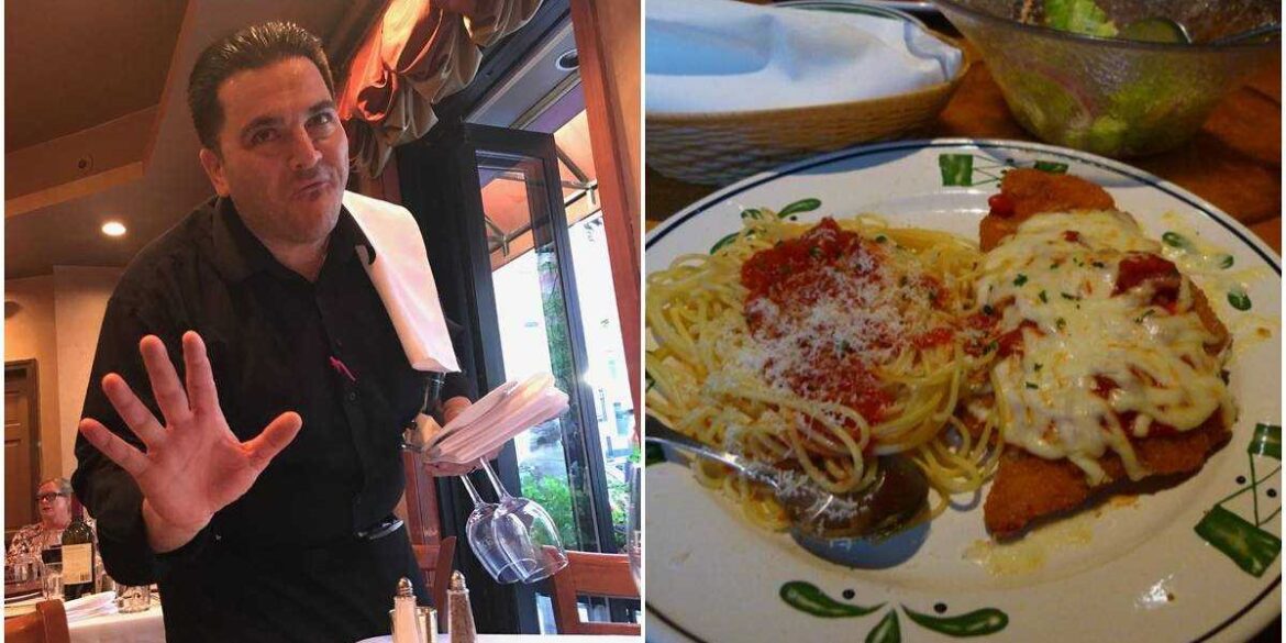Italian waiter can’t believe an American ordered chicken parm Italian waiter can't believe an American ordered chicken parm