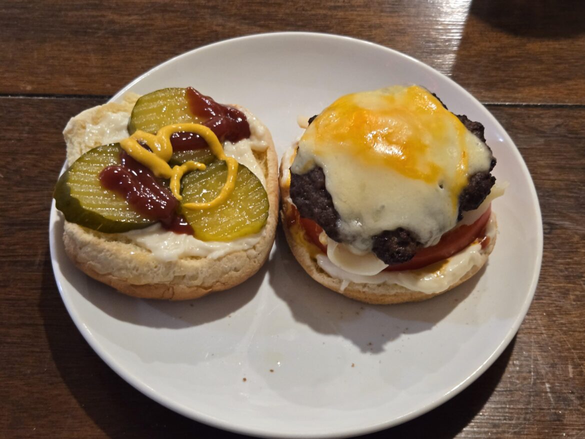 Take 2. Flatter patties.