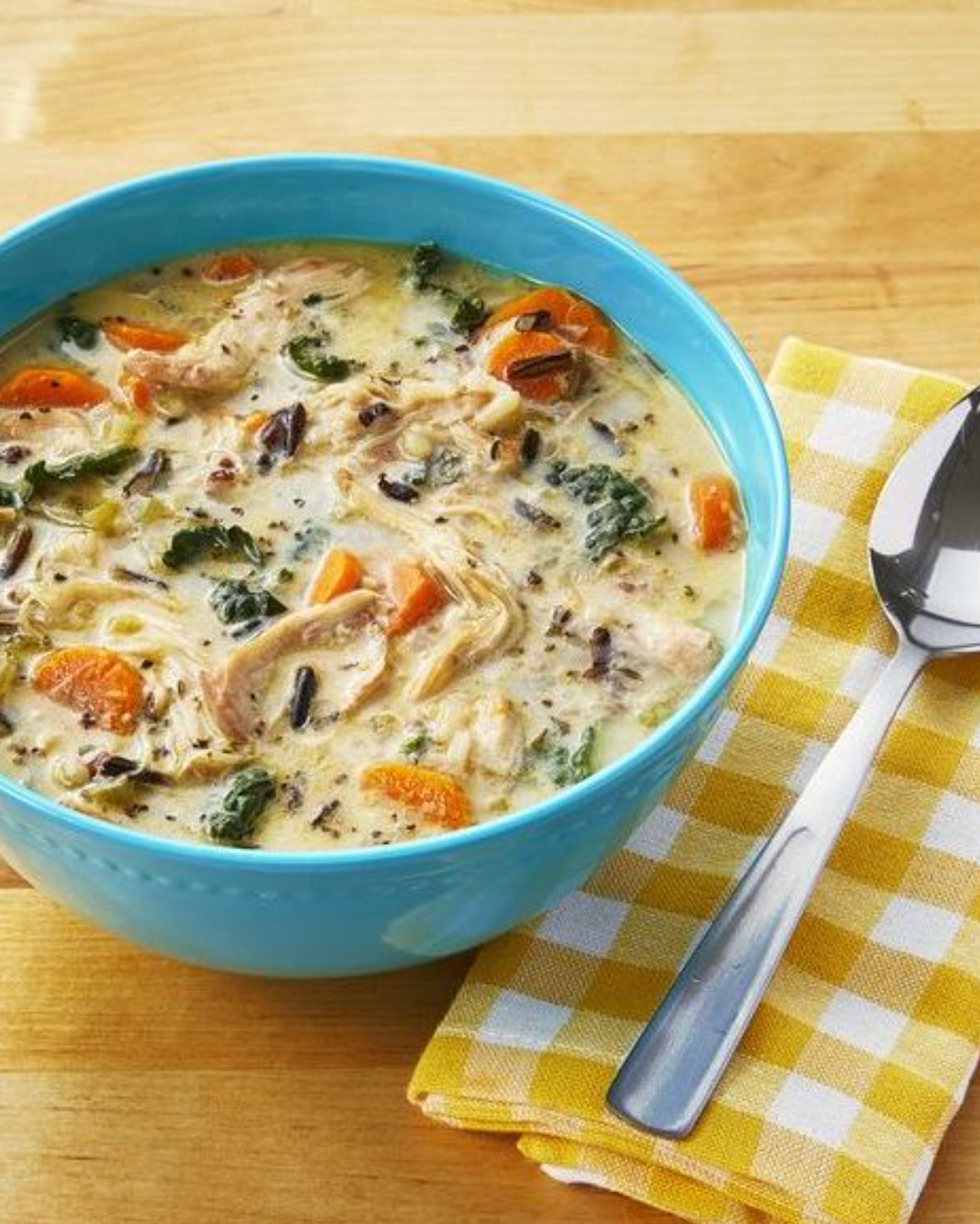 Instant Pot Creamy Chicken and Wild Rice Soup instant pot creamy chicken and wild rice soup