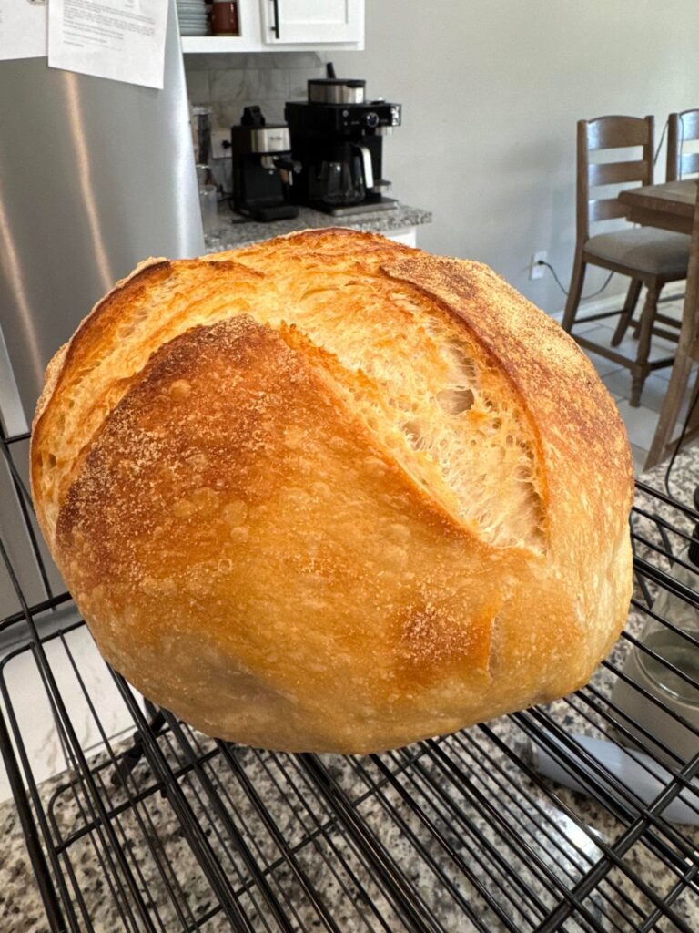 Rate my 68% hydration loaf