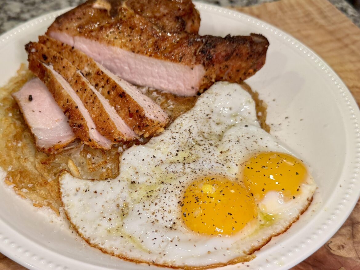 Pork Chop, 130° for 3 hours