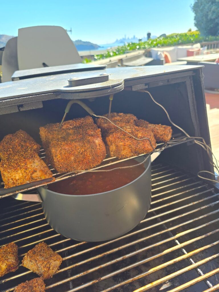Over the top oxtail chili
