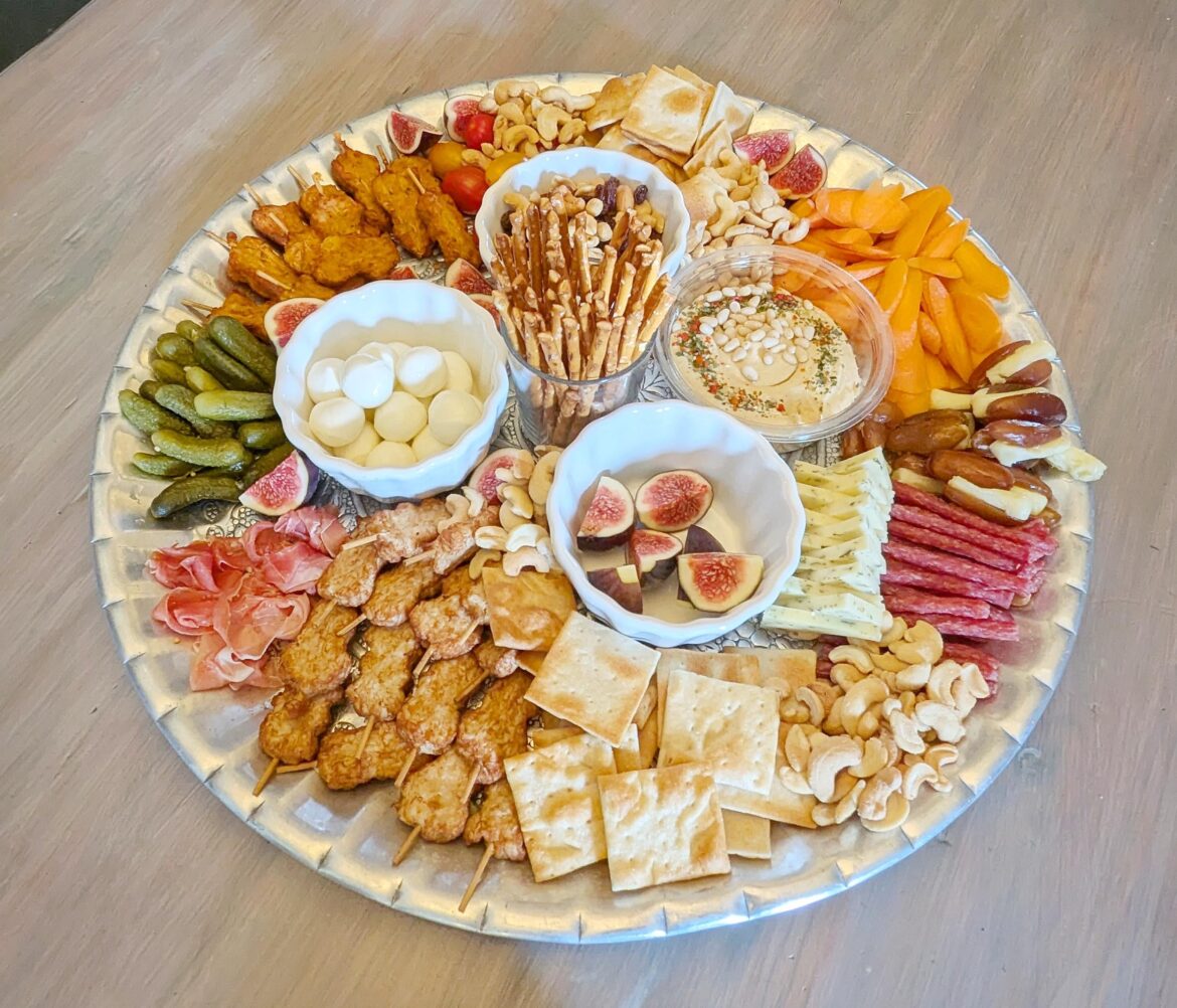 I forgot all my berries and fancy cheeses!