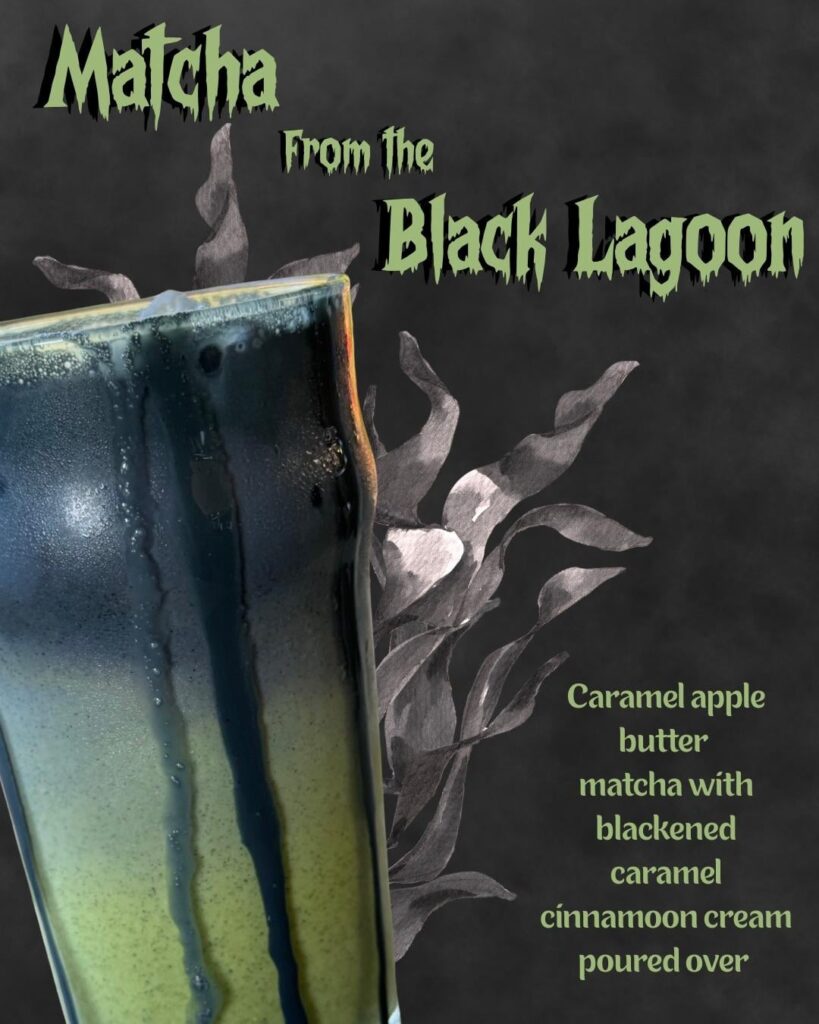 October drinks  I came up with for the cafe I work at:)