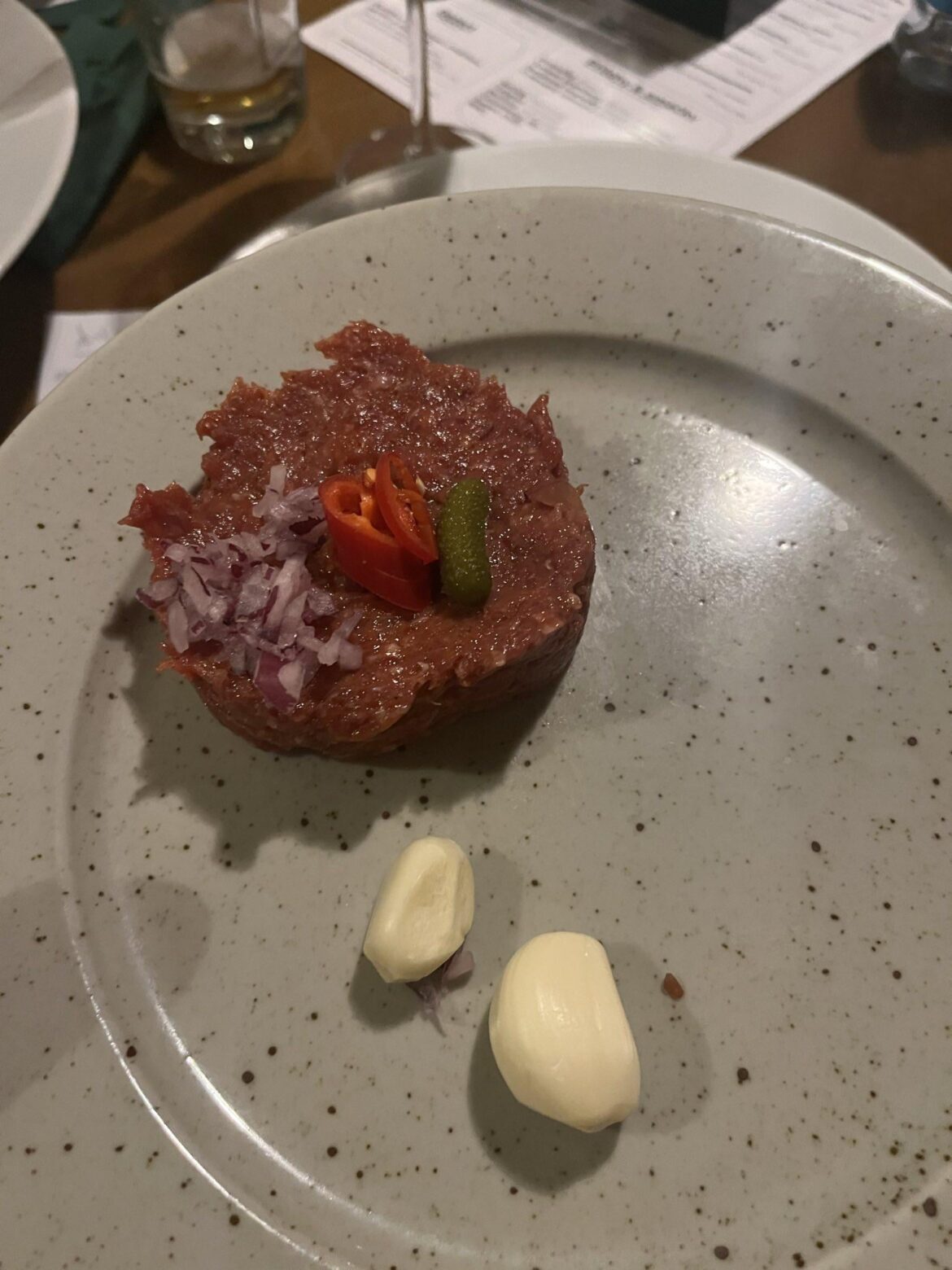 My friend went to a highly acclaimed resto in Prague...