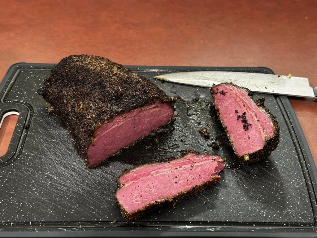 First time with pastrami