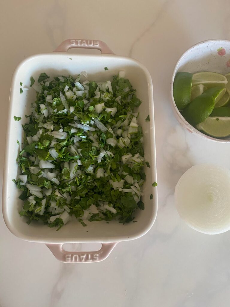 Did I cut enough white onions? 🤭