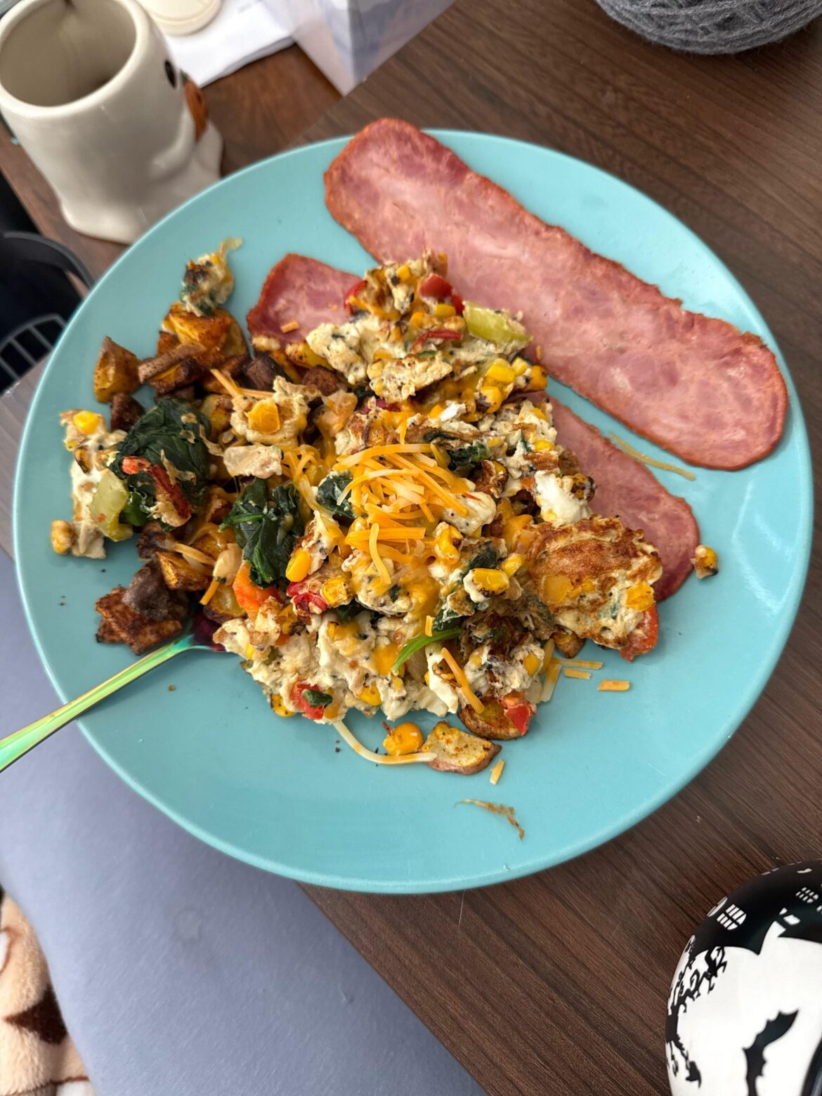 Breakfast for a little under 500 calories