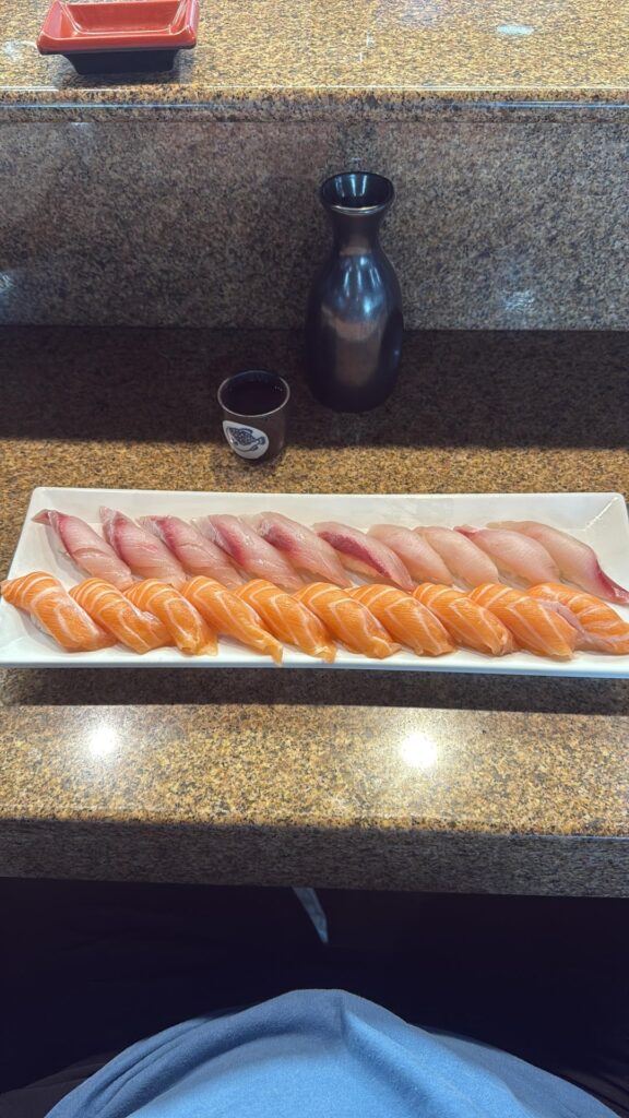 All you can eat I ate all I could