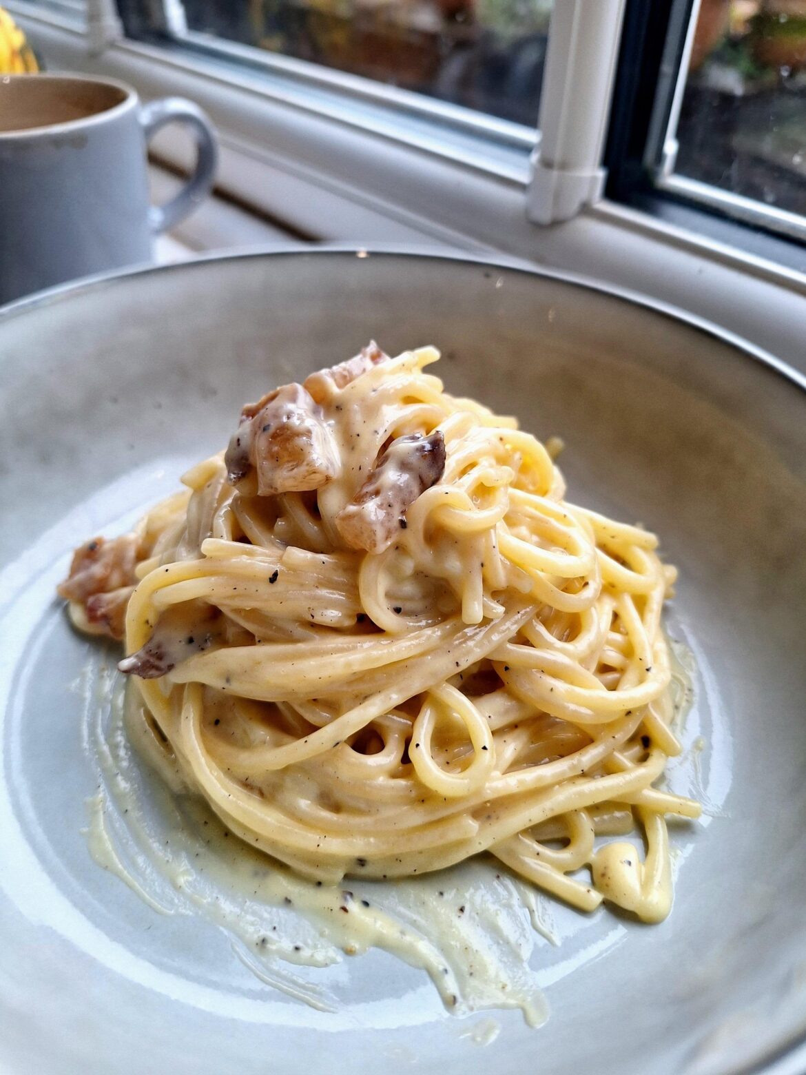 An attempt at an authentic carbonara