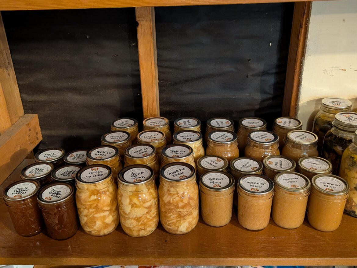 A bushel of apples later...