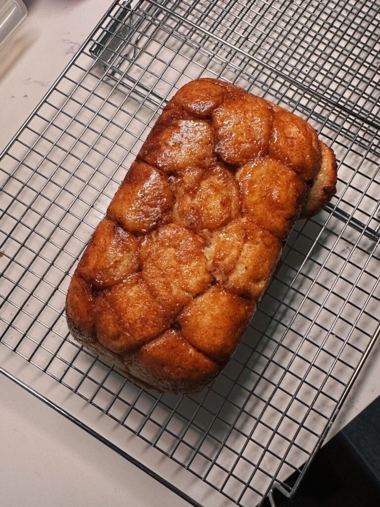 casually decides to make vegan monkey bread from scratch at 7 pm on a sunday..