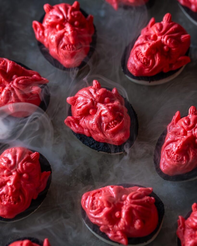 [homemade] Deviled Eggs for Halloween