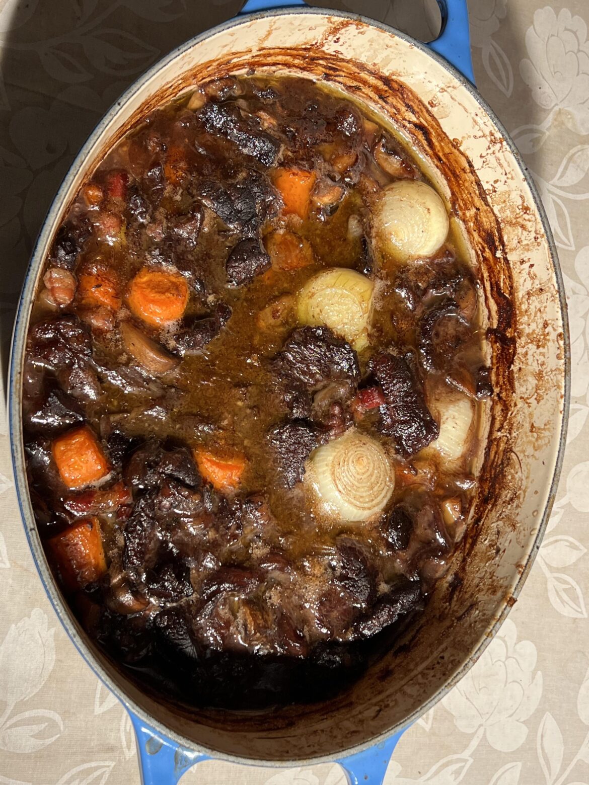 Beef bourguignon