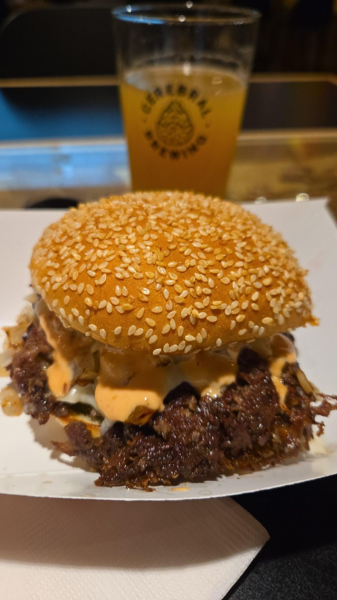 This smashburger was devine