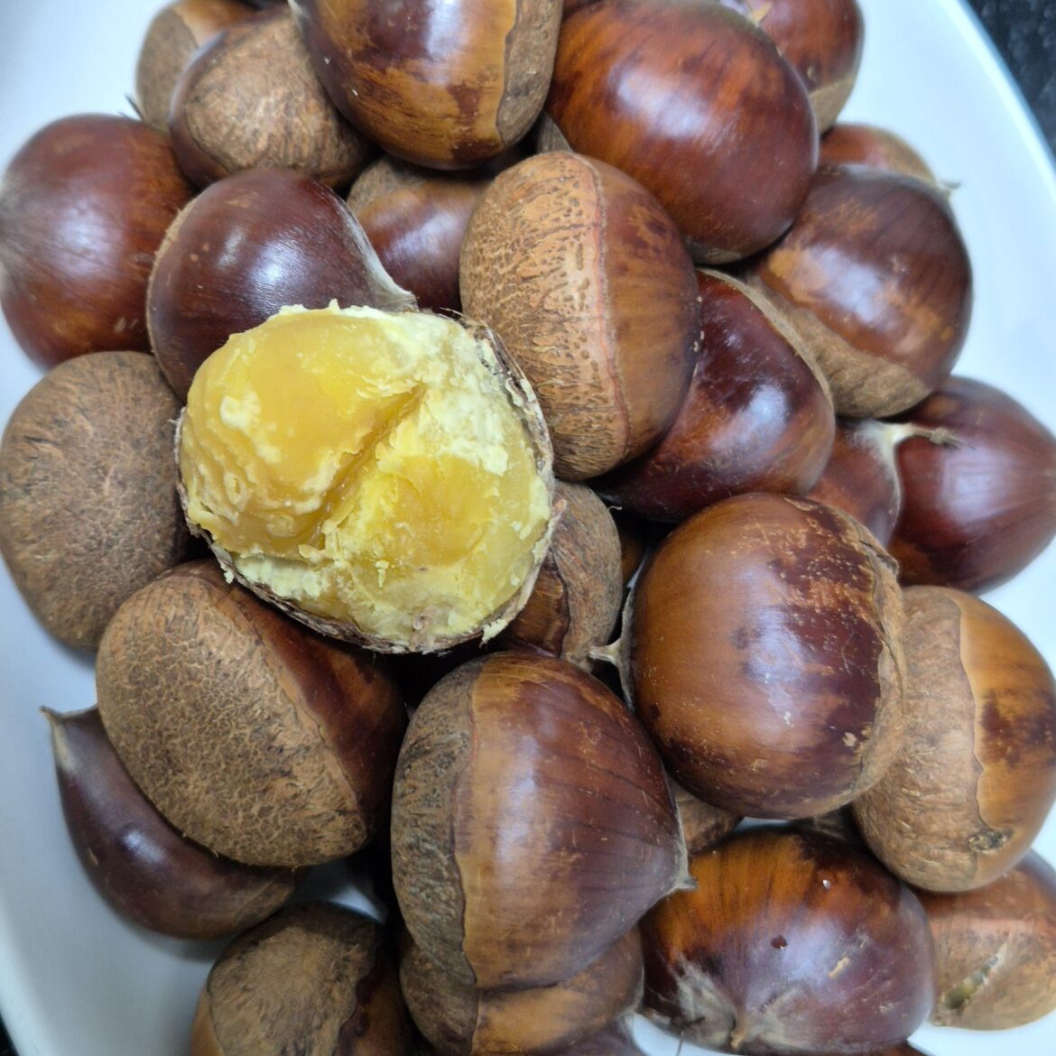 The chestnuts taste so good.
