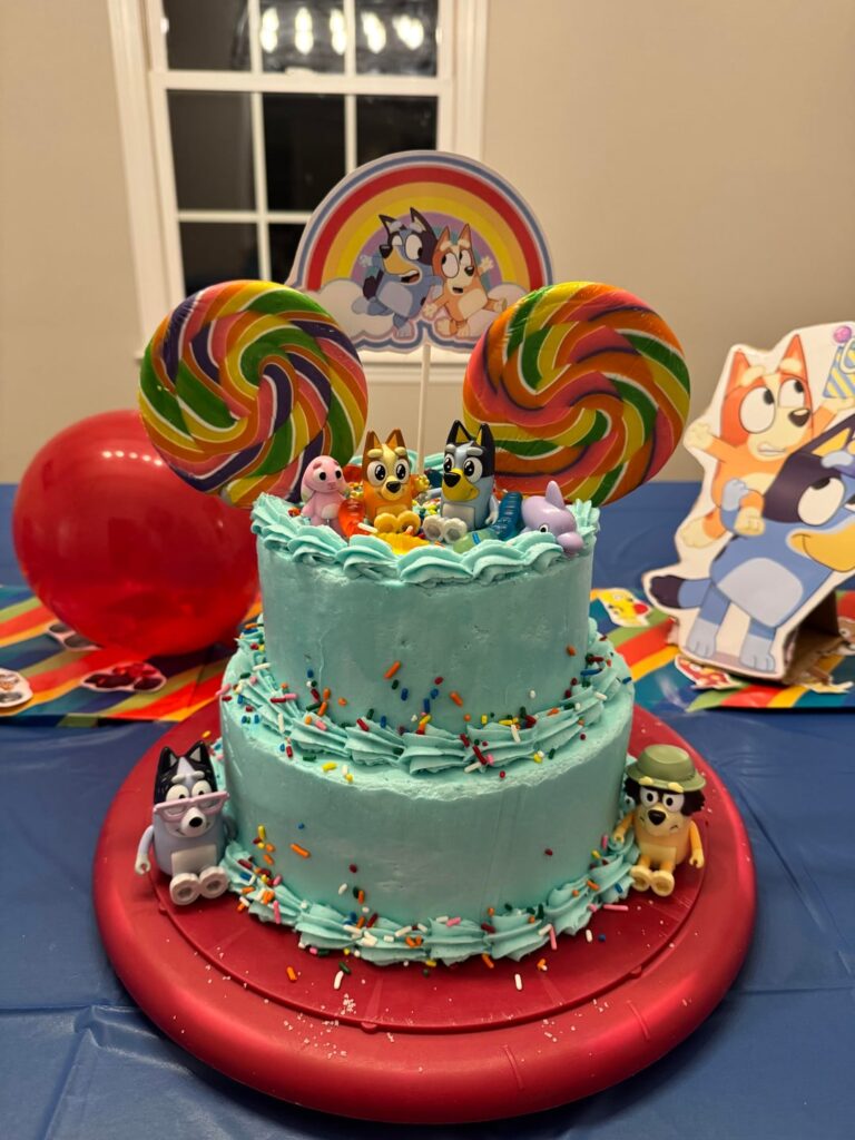 Birthday cakes for my 8 and 2 year old this week