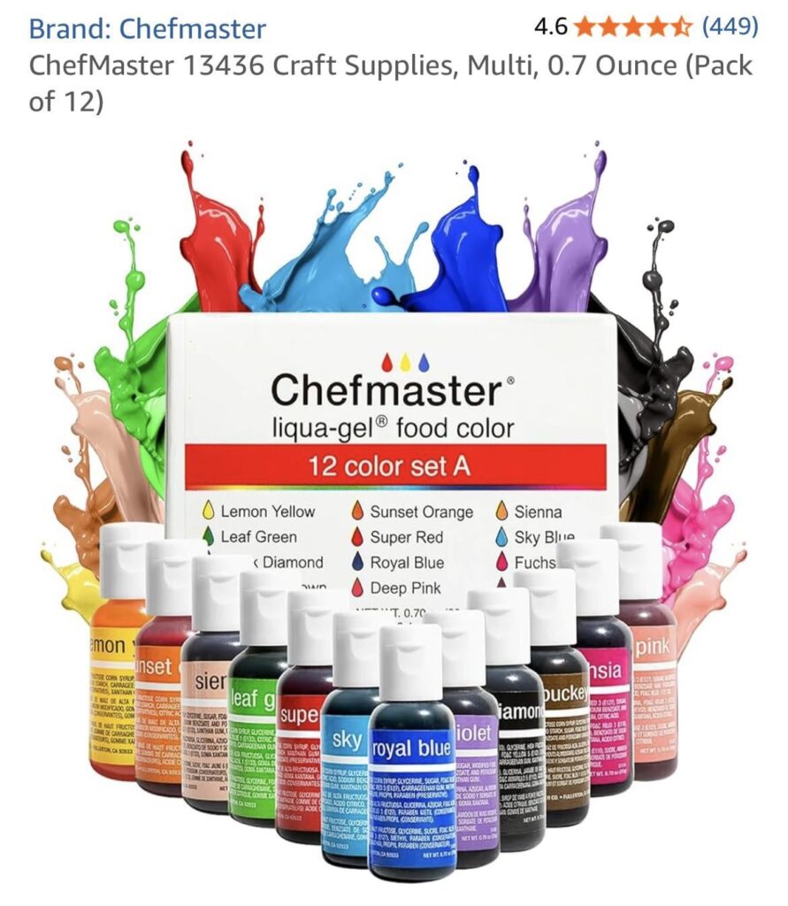 Thoughts on the Chefmaster gel colours?