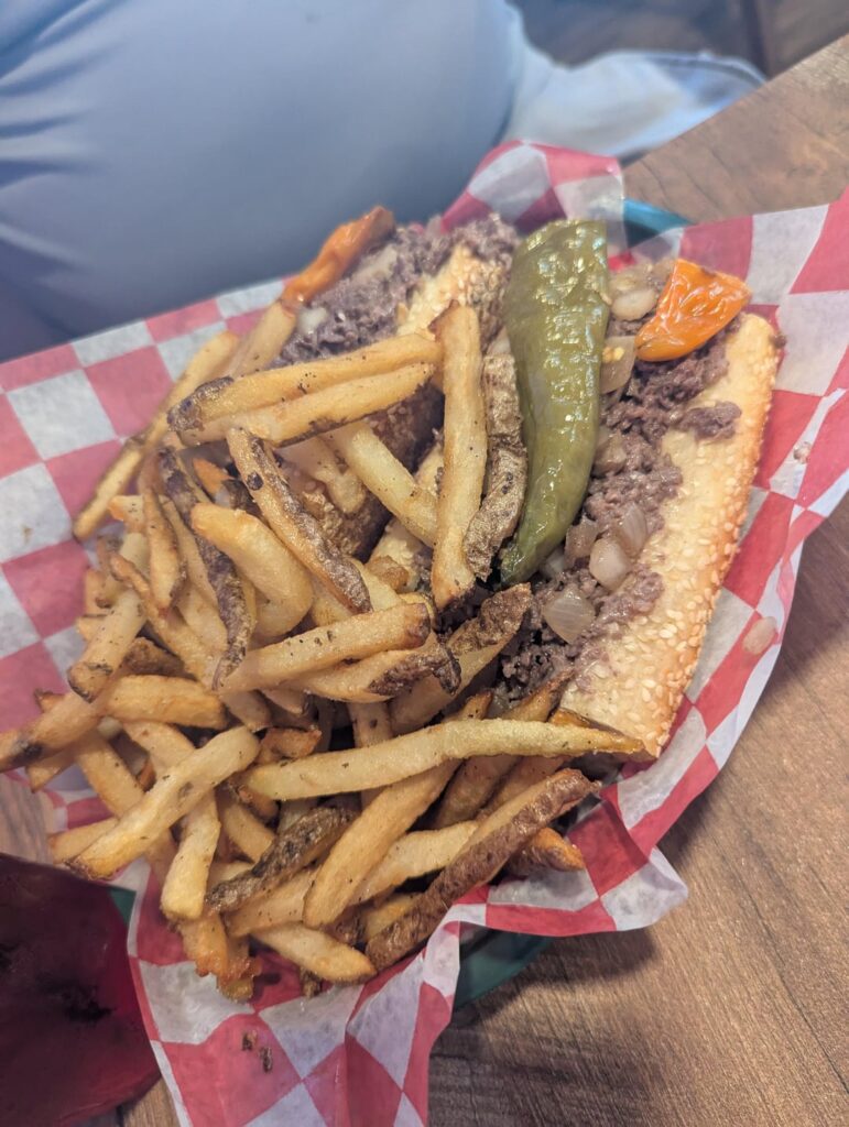 Cheesesteak & Roast Pork Italiano