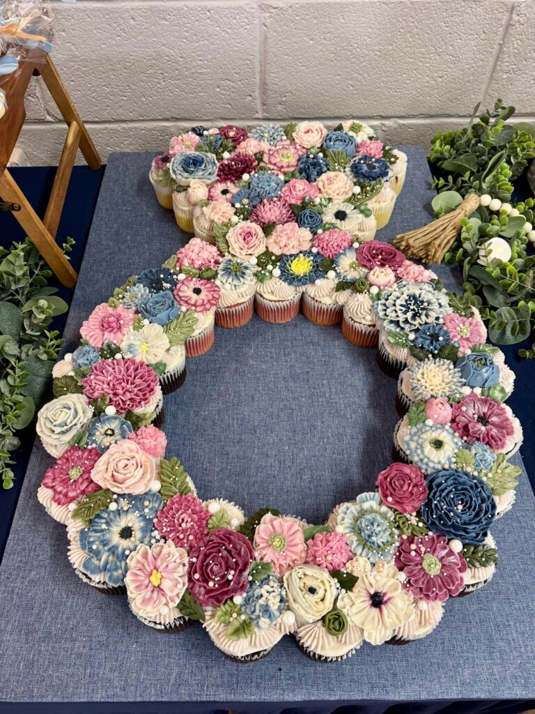 Engagement Party Cupcake Cake