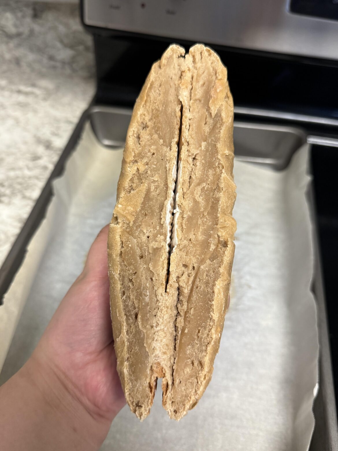 First loaf fail 😂 First loaf fail 😂