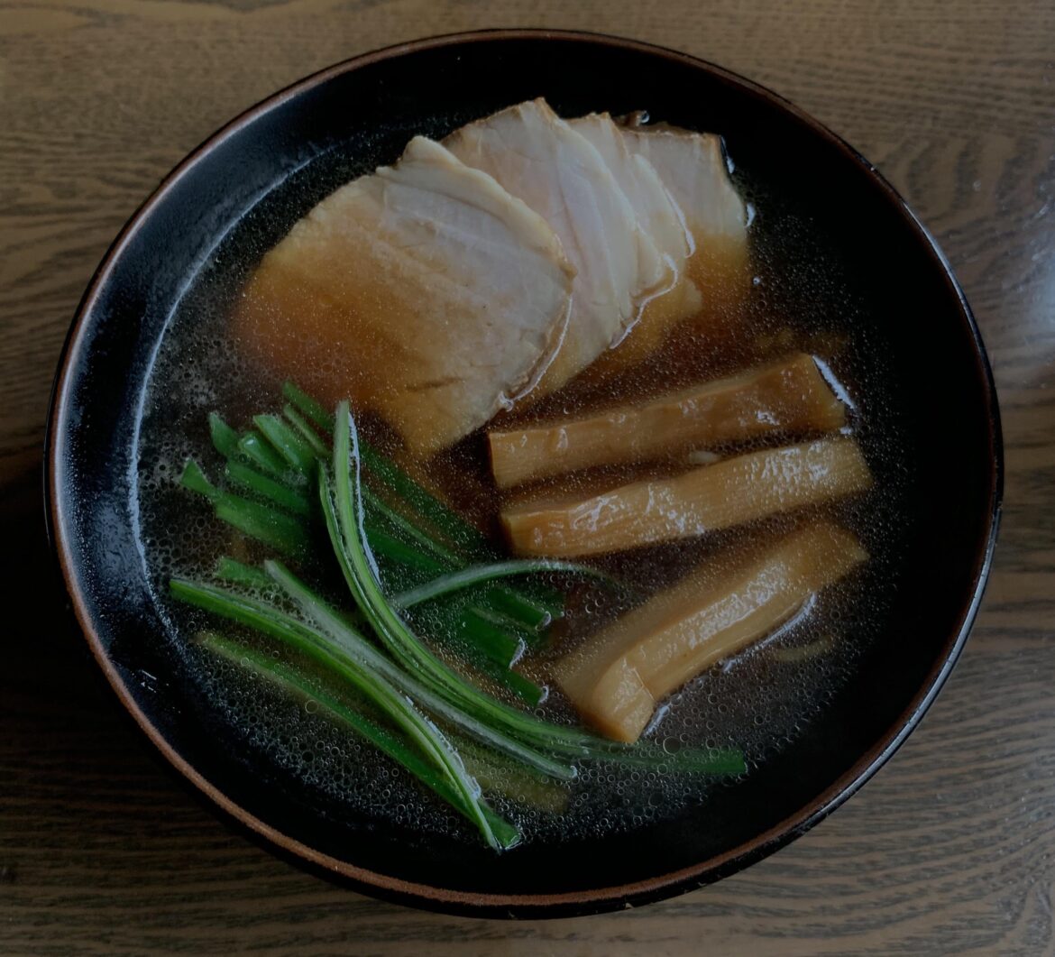 homemade syoyu ramen