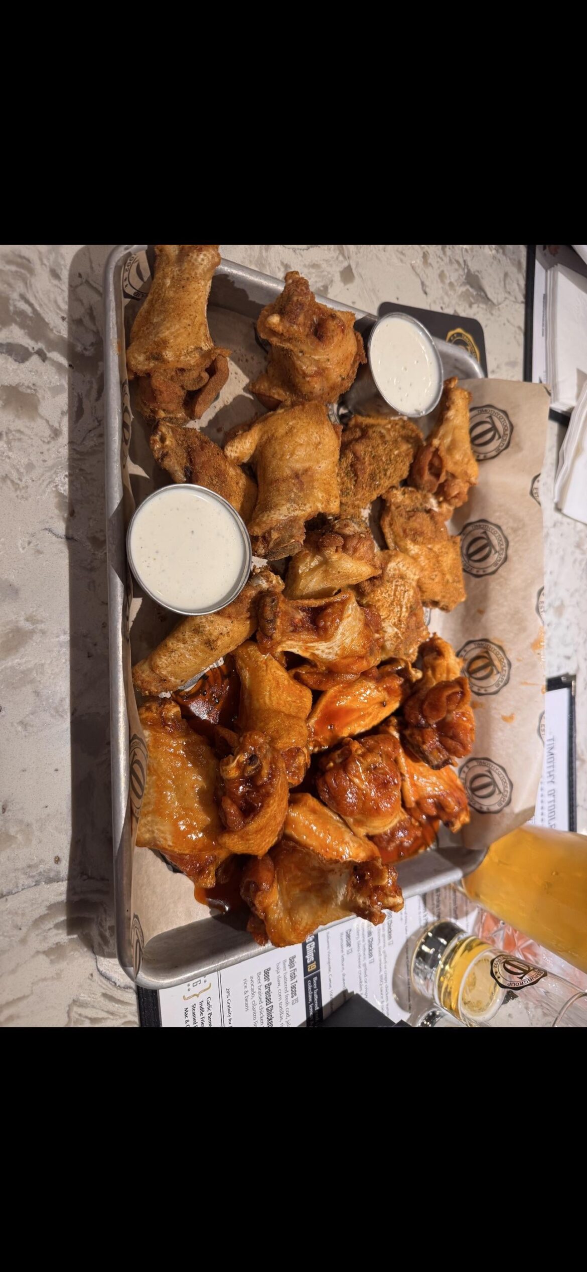 How do you get wings this crispy?