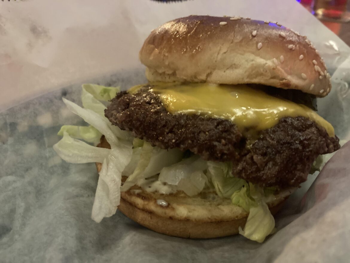 1/4 “Promo Patty” at the new downtown Milwaukee bar- “Your Office”