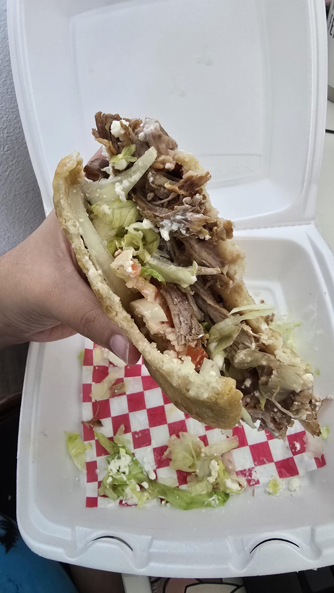 Carnitas Gordita (Weirdo, Tech Ridge) Carnitas Gordita (Weirdo, Tech Ridge)