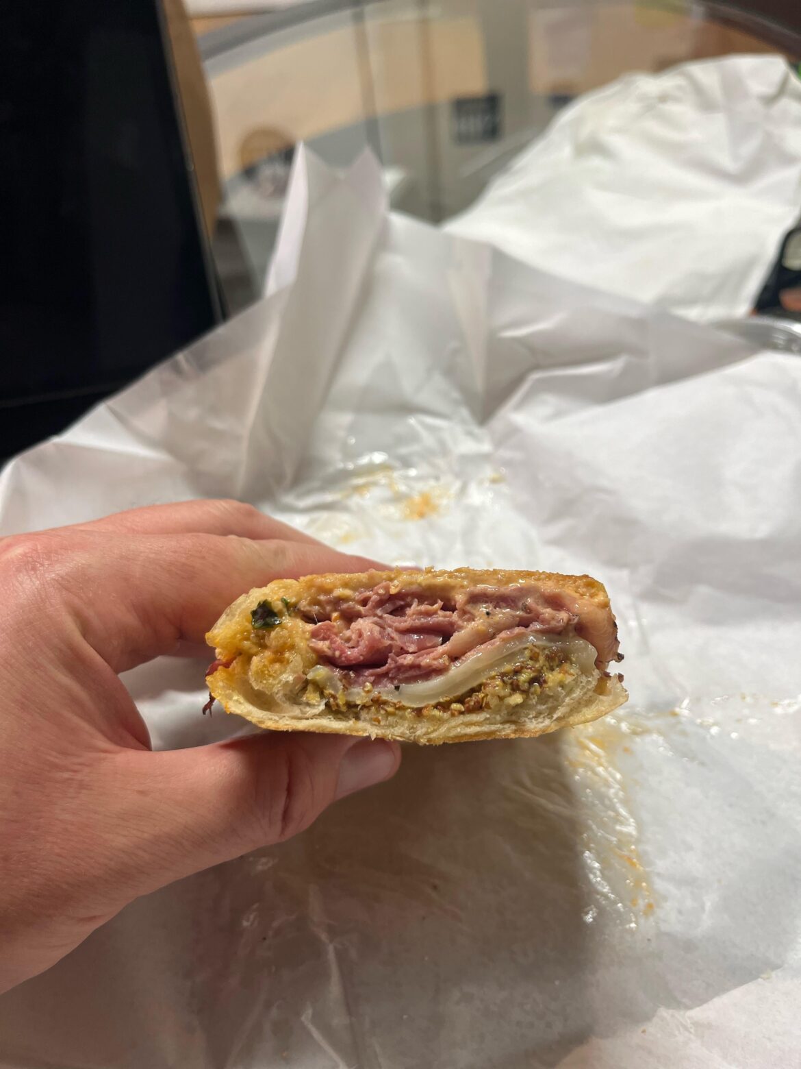 Got myself a Pastrami Grilled Cheese today.