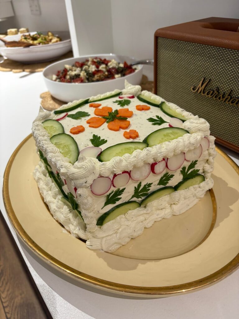 Party sandwich loaf cake