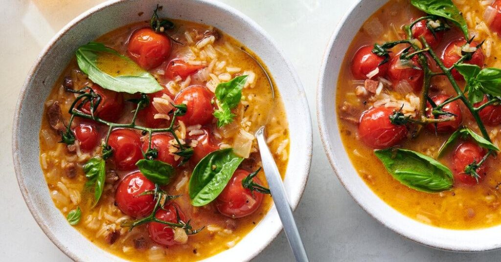 Including the stems and leaves when cooking tomatoes???