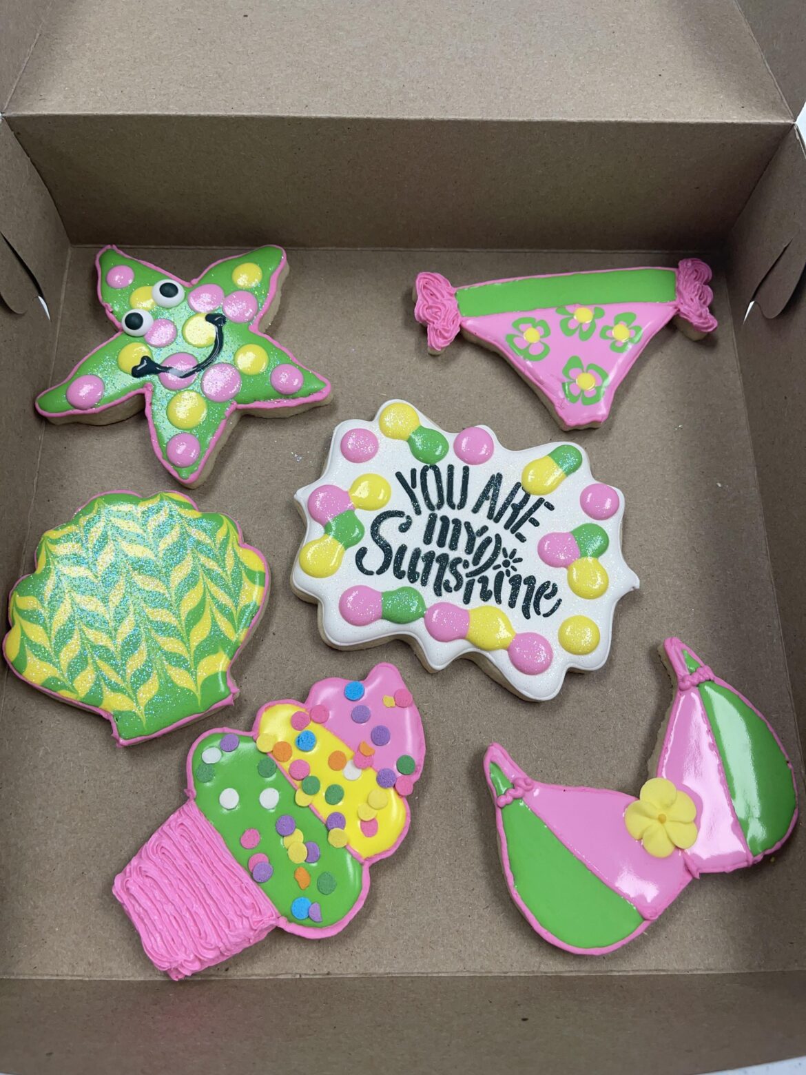 Beach vibes…results from my 1st cookie class this past summer