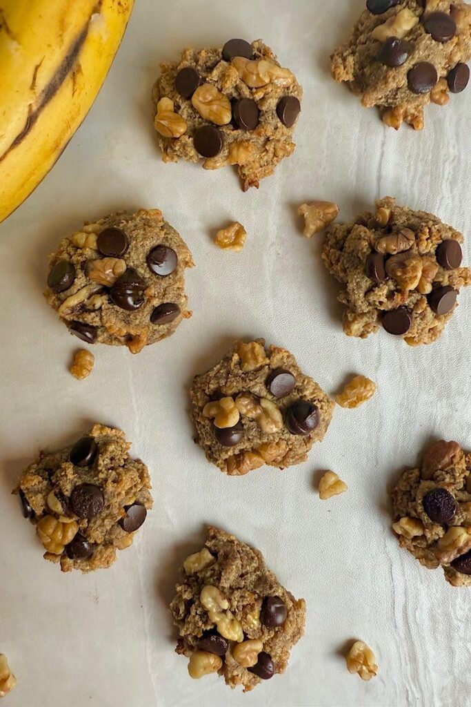 Banana Peanut Butter Cookies