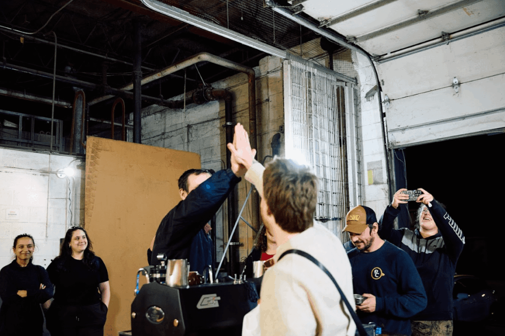 Had a blast at Aporia Coffee's Latte Art Throwdown here in Rochester, NY last night