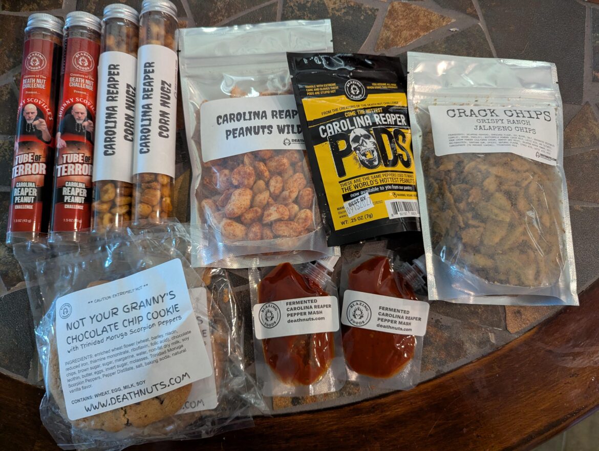 I got all the spicy nuts I got all the spicy nuts