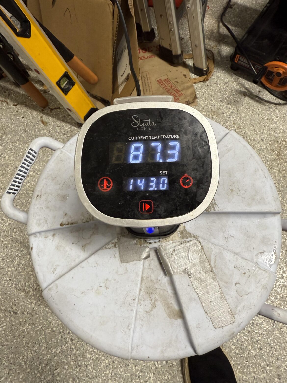 Woke up to this. First full failure. Time for a new machine.