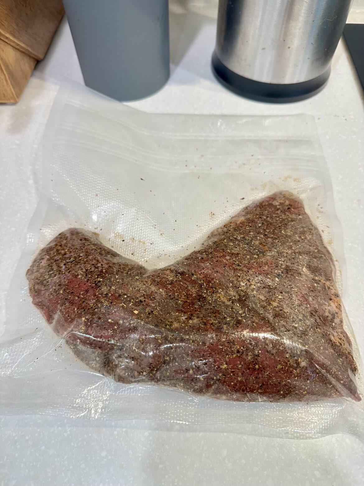 When is the best time to freeze a fresh dry rub tri tip?