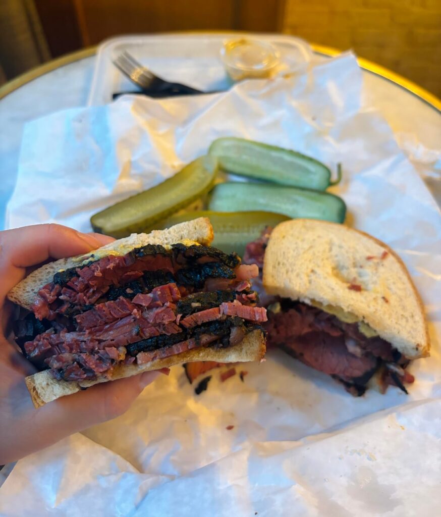 Classic Pastrami Sandwich