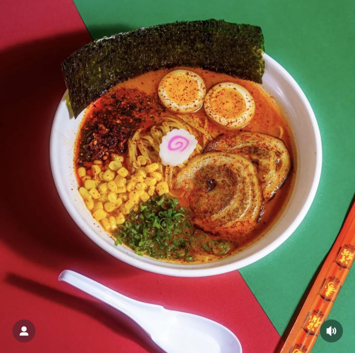 Spicy miso ramen