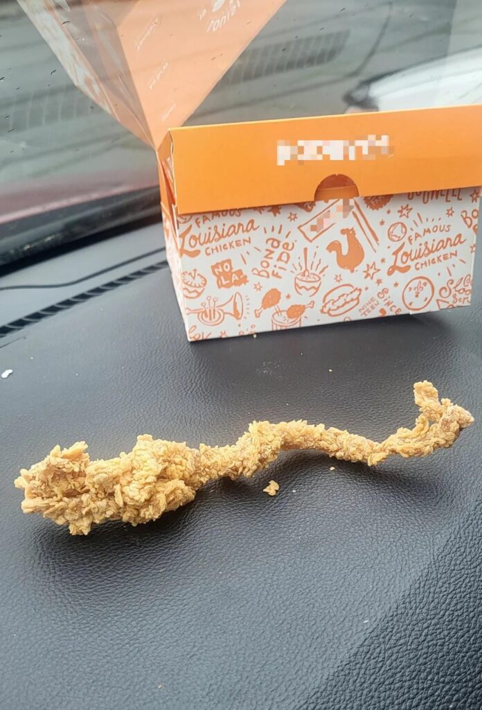 This crawled out of my tenders... [OC]