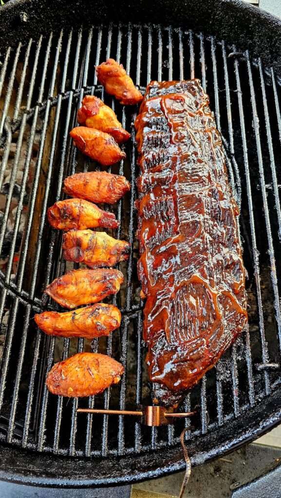 At it again, turned out amazing on Weber Performer/SnS